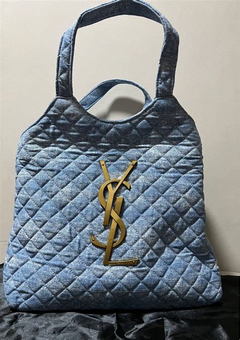 ysl canvas tote|ysl tote shoulder bag icare.